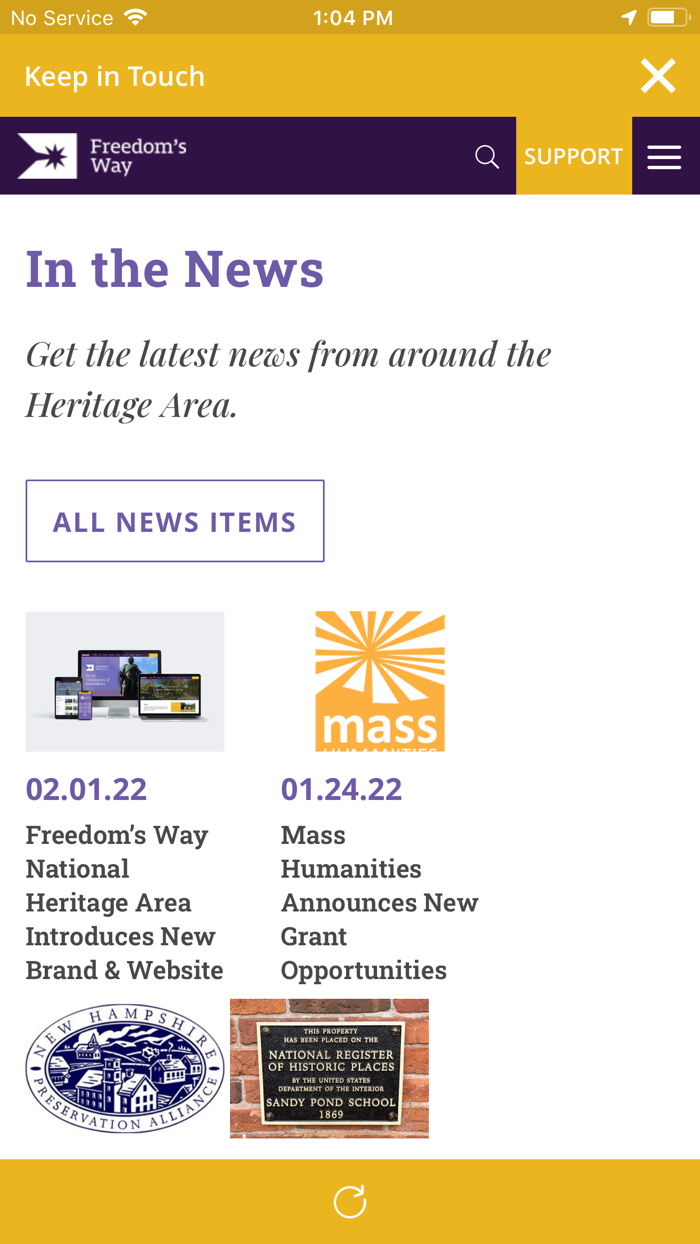 Explore Freedoms Way NHA