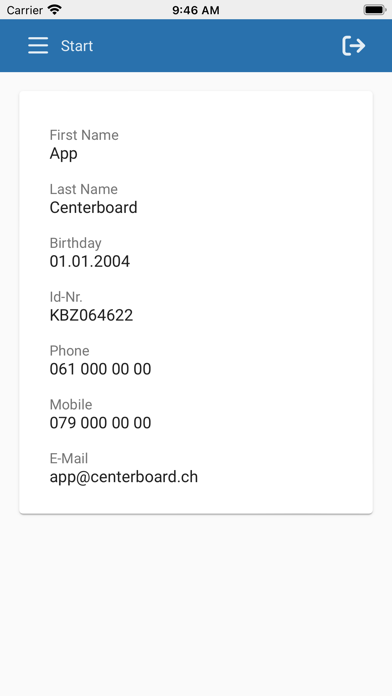 schulNetz Screenshot