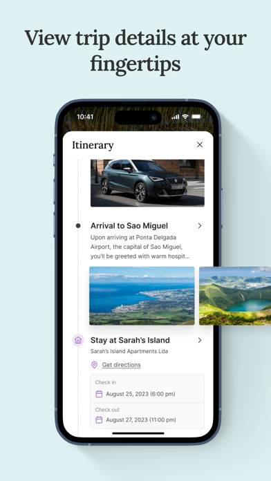 Itineraries by TravelJoy Screenshot