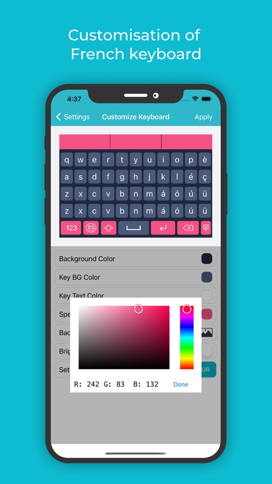 #5. French Keyboard: Translator (iOS) Podle: Rushikesh Trivedi
