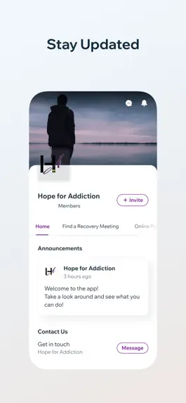 Game screenshot Hope for Addiction apk