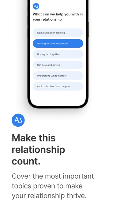 AboutUs—Couples Conversations Screenshot