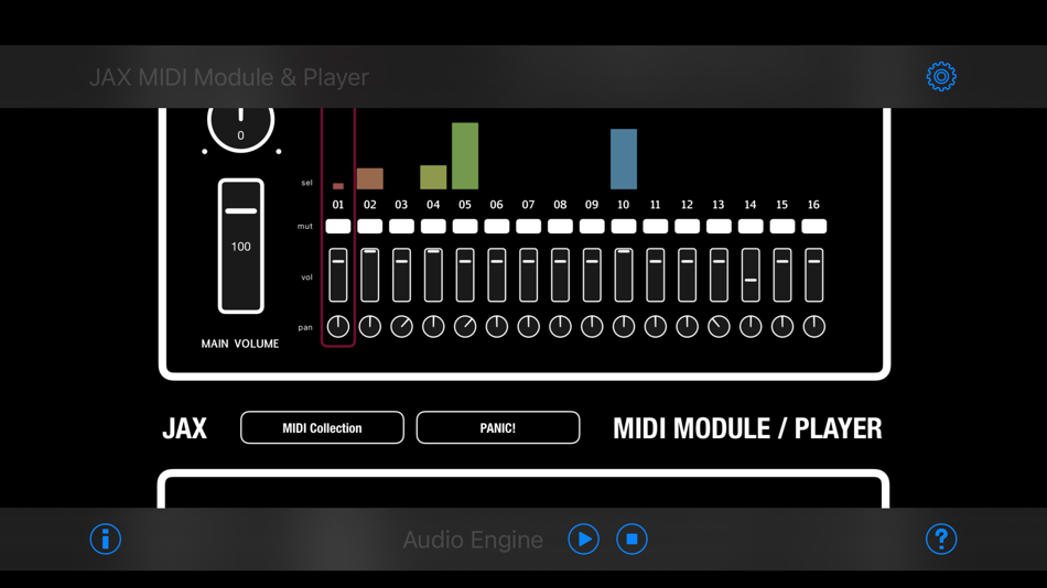 #8. JAX MIDI ModulePlayer (macOS) 由: Jens Guell