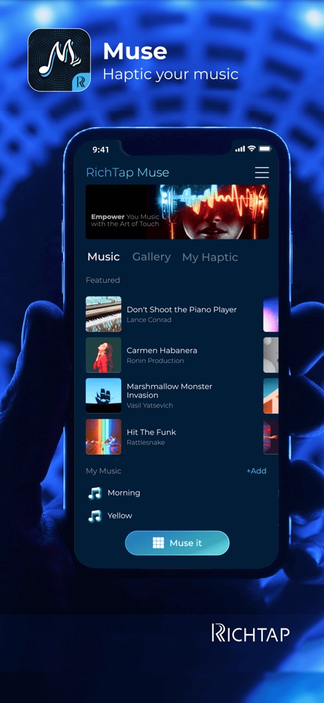 RichTap Muse - Developer Tools App | MWM