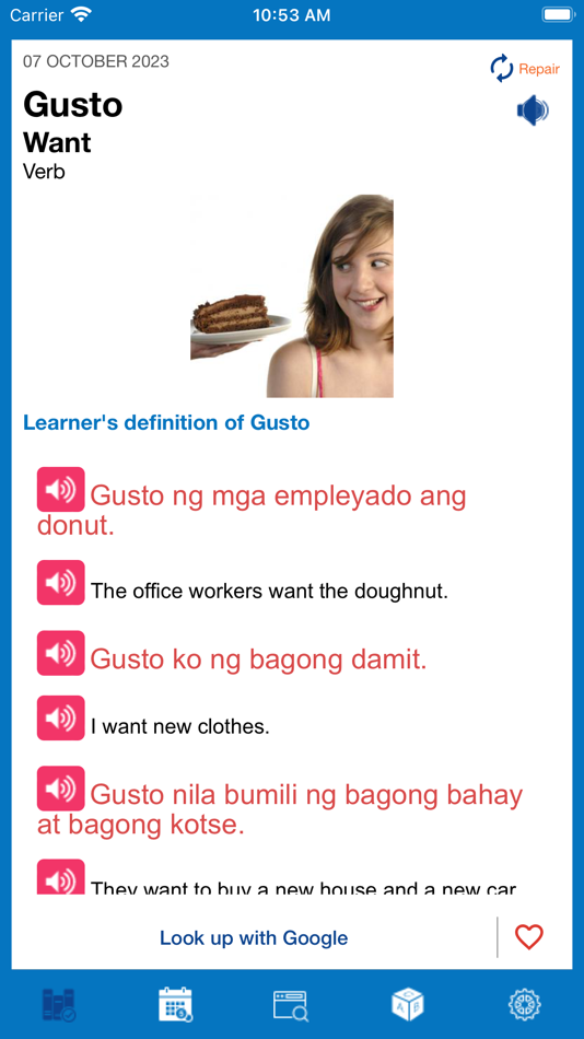 Filipino Word of the Day - 1.0.3 - (iOS)