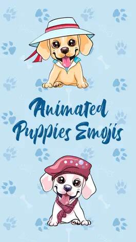 Game screenshot Animated Puppies Emojis mod apk