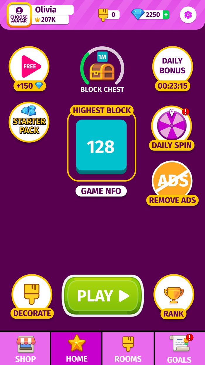 2248 Puzzle X2 Blocks Merge