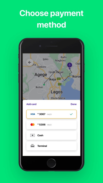 Thrie: Request a Ride screenshot-3