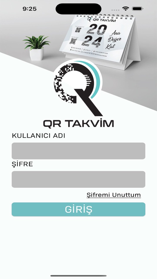 #1. Qr Takvim (iOS) By: Nuray Gunes