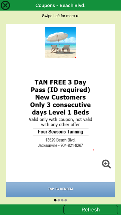 Four Seasons Tanning Screenshot