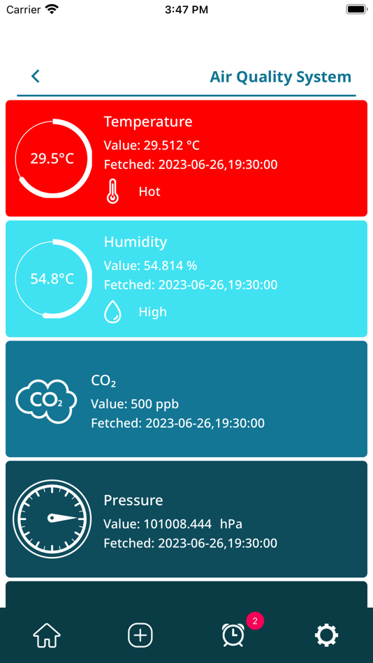 #3. Air Quality System (AQS) (iOS) 由: Prisma Electronics SA