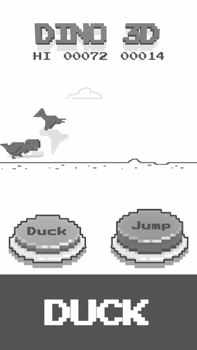 Dinosaur Jump & Duck game