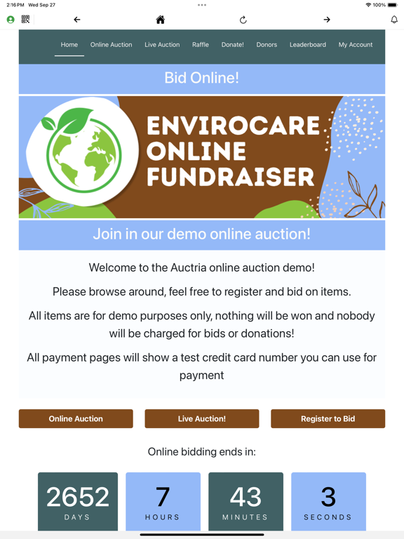 Screenshot #6 pour Auctria Mobile Bidding