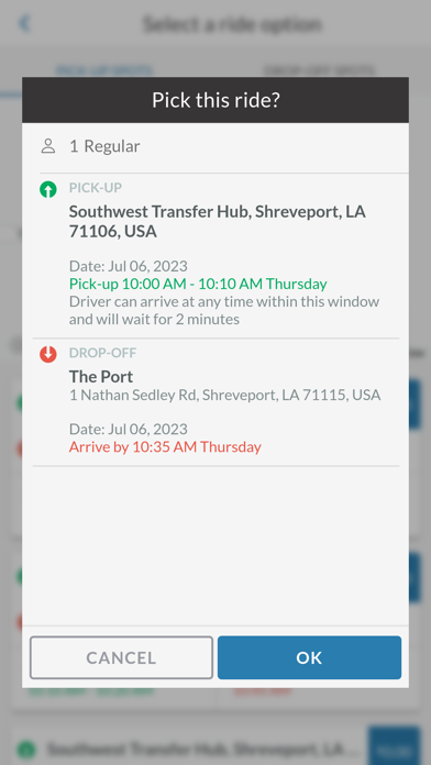SporTran OnDemand Screenshot