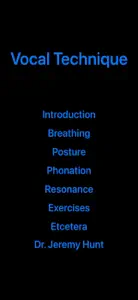 Vocal Tech screenshot #1 for iPhone