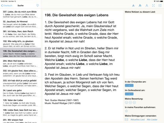 Screenshot #5 pour NAK Chorbuch