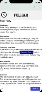 Prem Footy screenshot #5 for iPhone