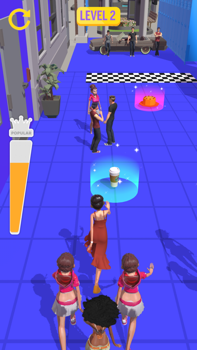 Popular Girls High - Life Game Screenshot