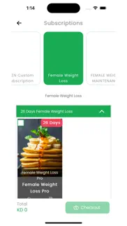 wzn diet iphone screenshot 2