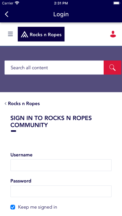 Rocks And Ropes Screenshot