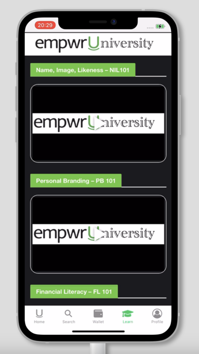 empwrU App Screenshot