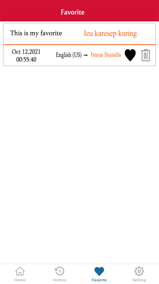 #4. English To Sundanese Translate (iOS) By: Sandip H Vavadiya
