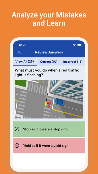 MO DOR Driver's License Test Screenshot