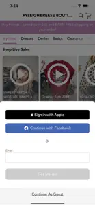 RYLEIGH&REESE BOUTIQUE screenshot #1 for iPhone