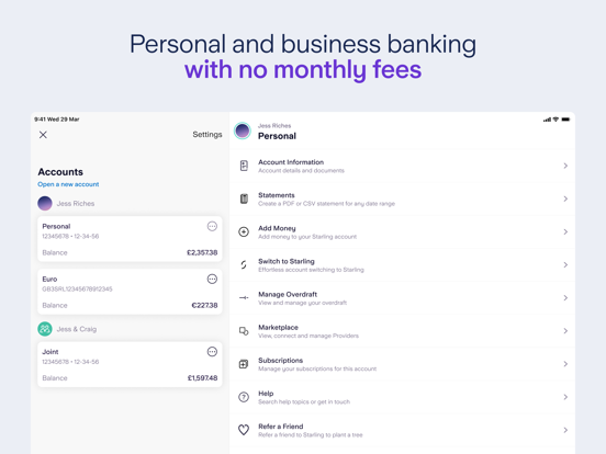 Screenshot #6 pour Starling Bank - Mobile Banking