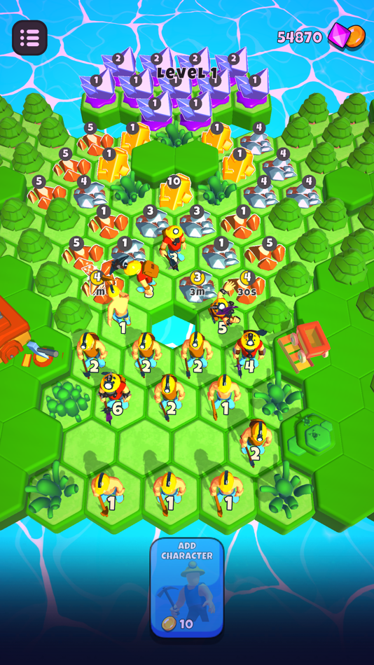 #4. Miner Merge! (iOS) 由: Clocknest Games