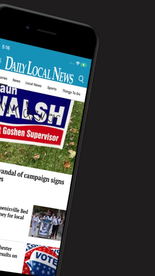 #2. Daily Local (iOS) 由: Journal Register Company
