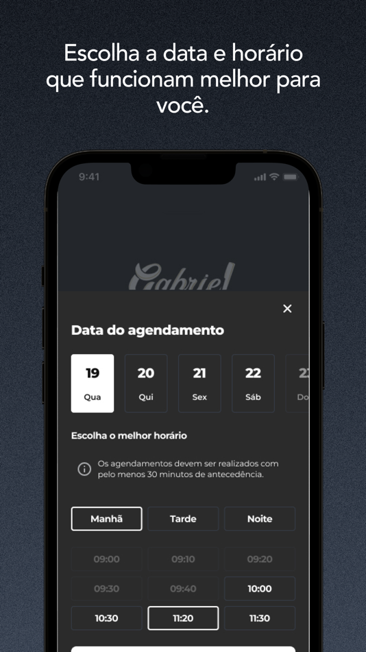#2. Gabriel Barbearia (iOS) 由: BestBarbers
