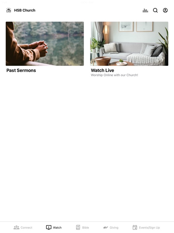 High Street Bible Church iPad screenshot 2 - Education app