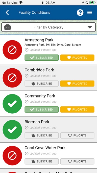 Carol Stream Park District Screenshot