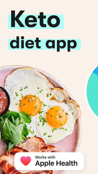 Keto Diet App ダイエット, レシピ, 体重管理のおすすめ画像1