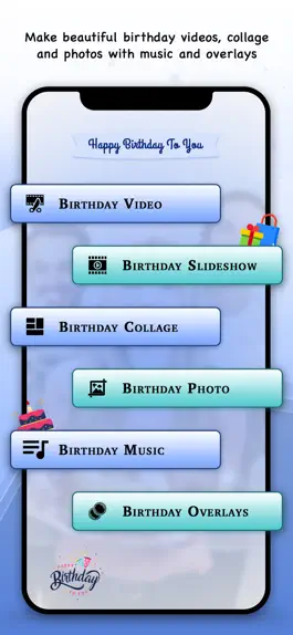 Game screenshot Birthday Music Video Maker mod apk