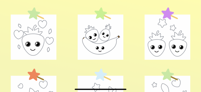 Fruit Coloring for Kid Toddler