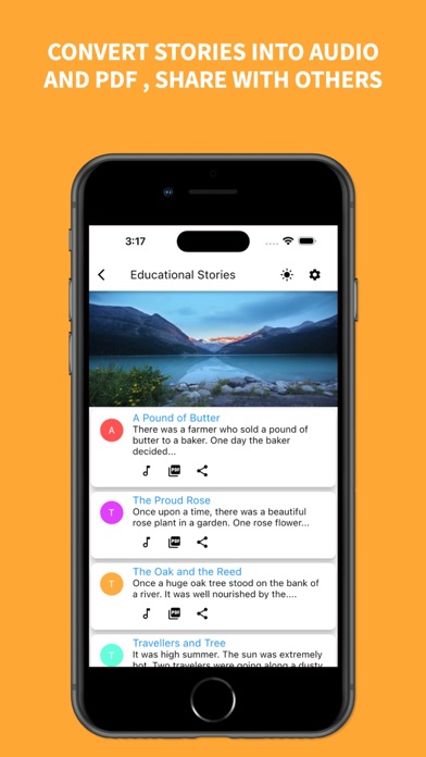 Read & Listen English Stories Screenshot