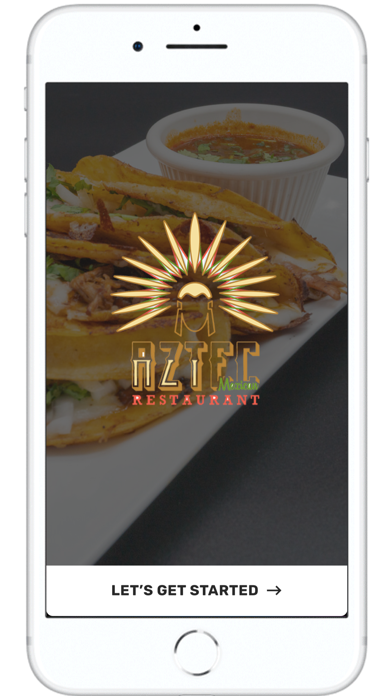 Aztec Restaurant App Screenshot