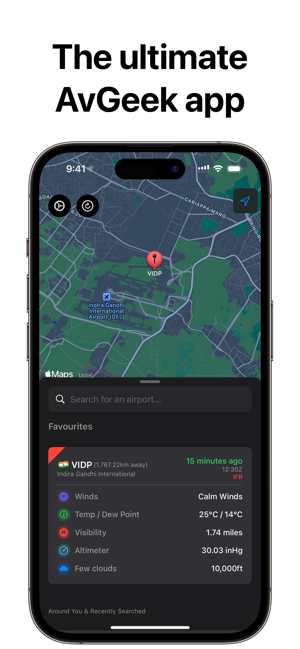 ‎AeroNautical - METAR and More Screenshot