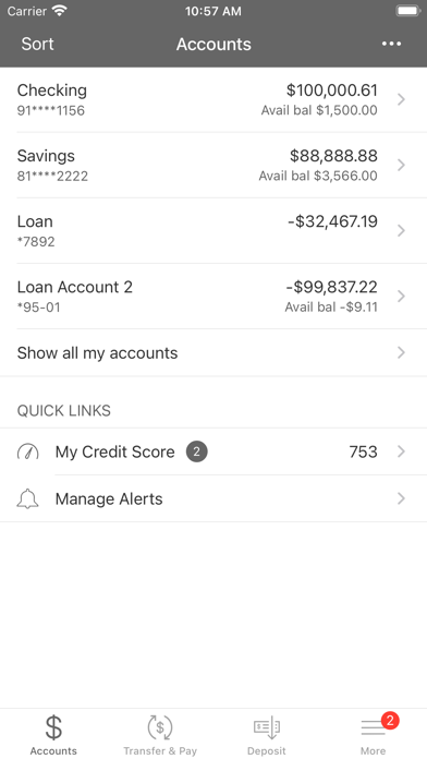 First Century FCU Screenshot