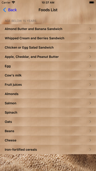 Healthy Foods To Eat Screenshot