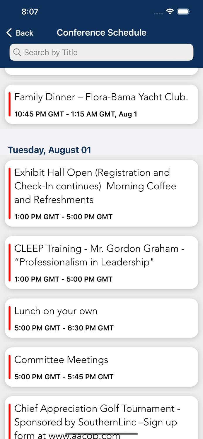 AL Assoc. Chief’s of Police