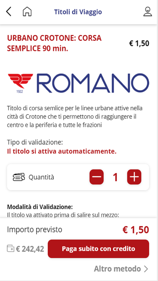 #3. Autolinee Romano S.p.A. (iOS) 由: Pluservice.net