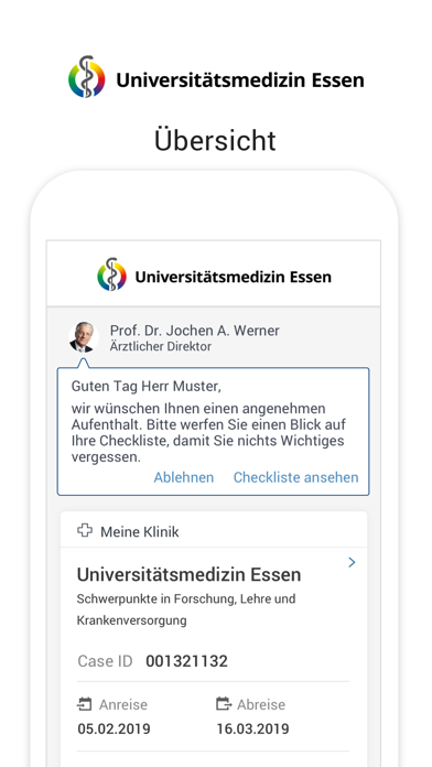 UME Patientenportal (Gen 6) Screenshot
