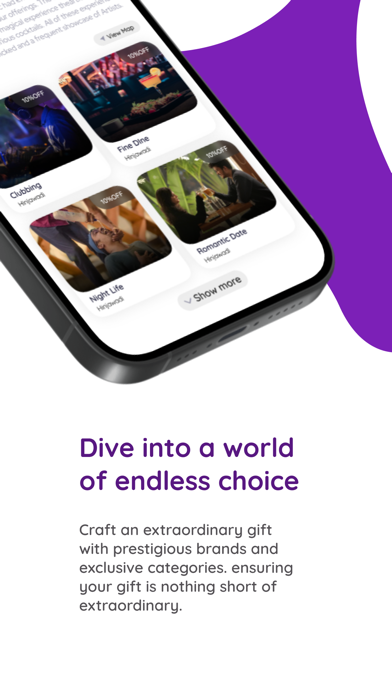 Ribin: Experience Gifting App Screenshot
