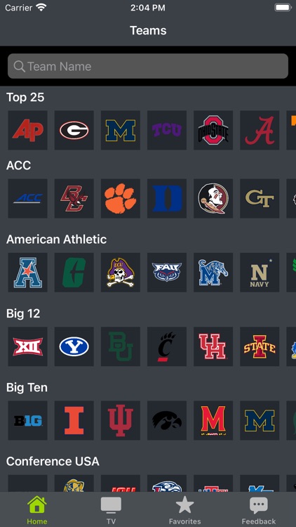 College Football Schedules '23 screenshot-0