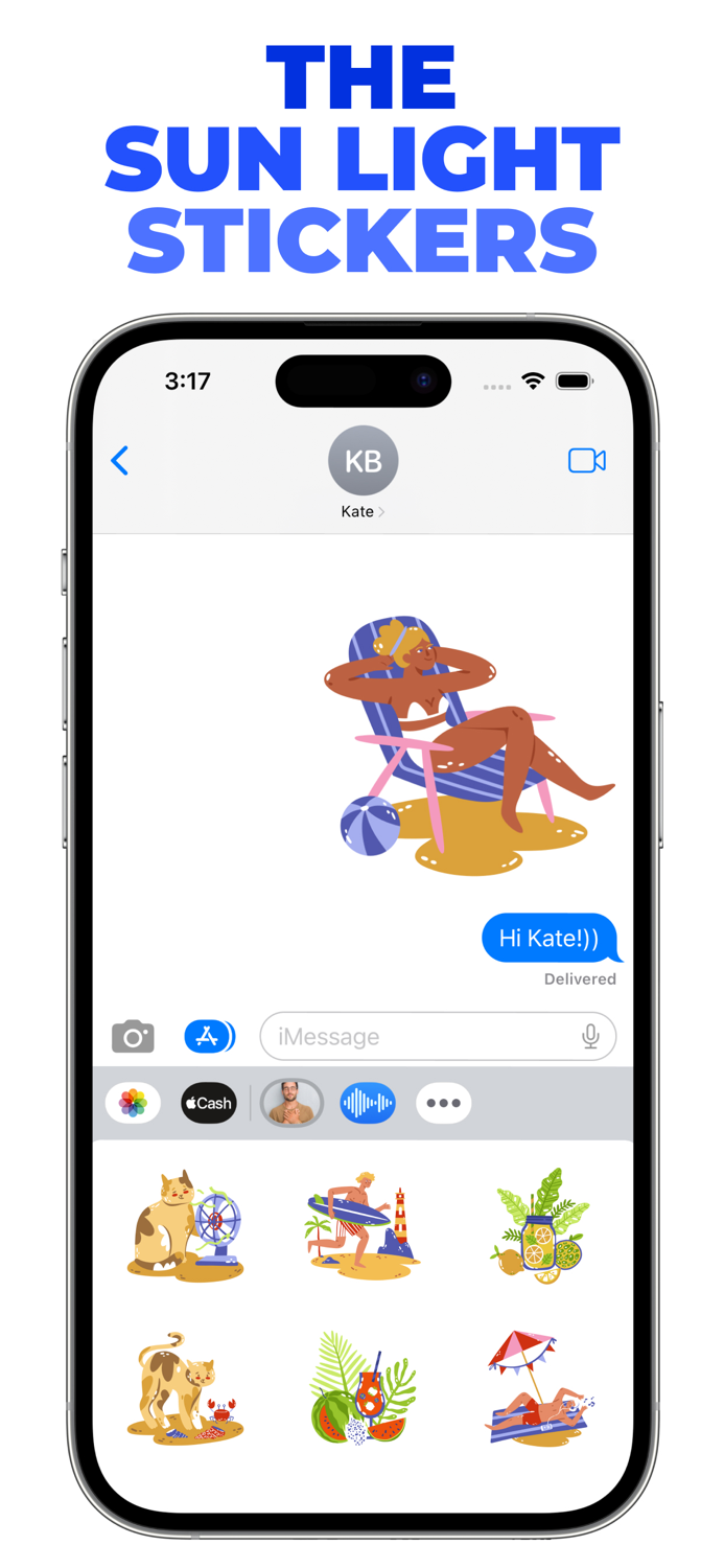 The Sun Light stickers