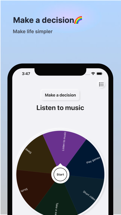 Spin The Wheel - Lucky Picker Screenshot