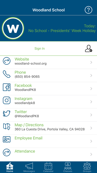 Woodland School Screenshot